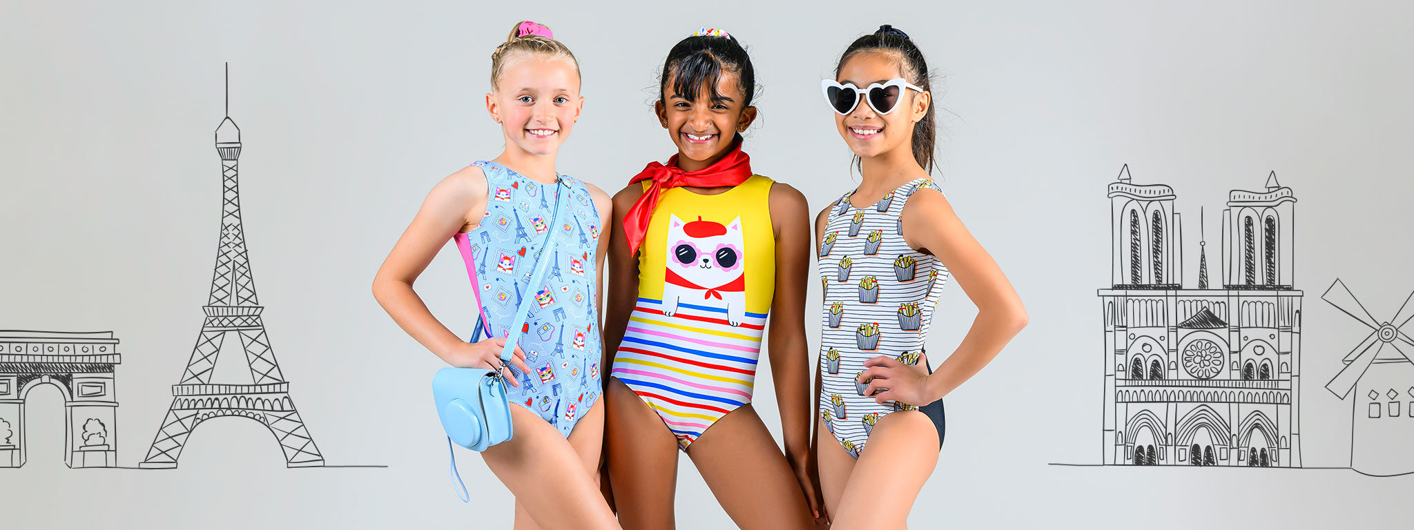 New Arrivals: Exclusive Paris Leotards for the Summer Games by Destira, 2024