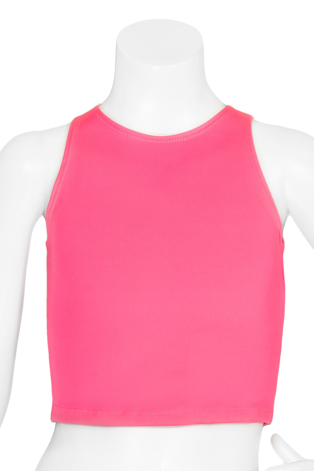 Bright pink sports tank top for girls by Destira, 2024
