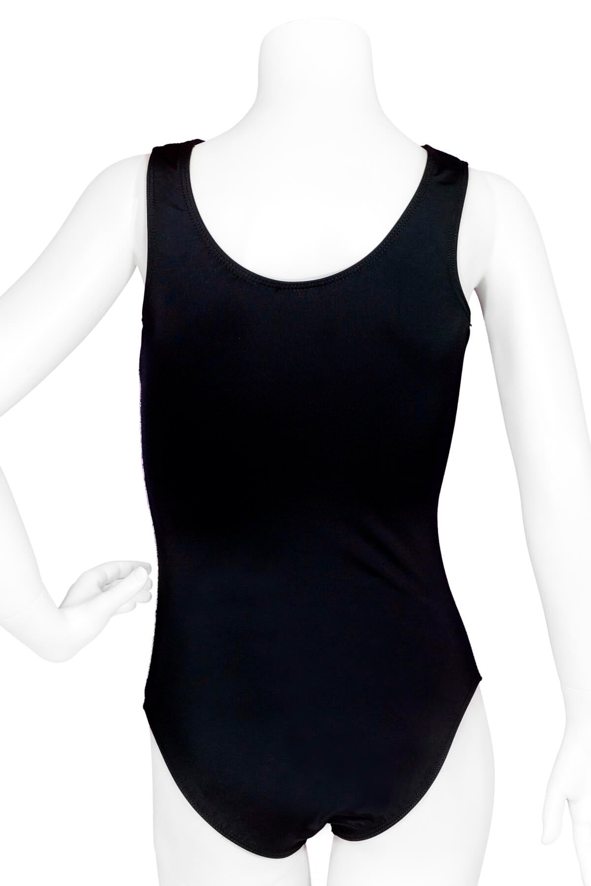 Basic Tank Leotard in Lycra Black Destira