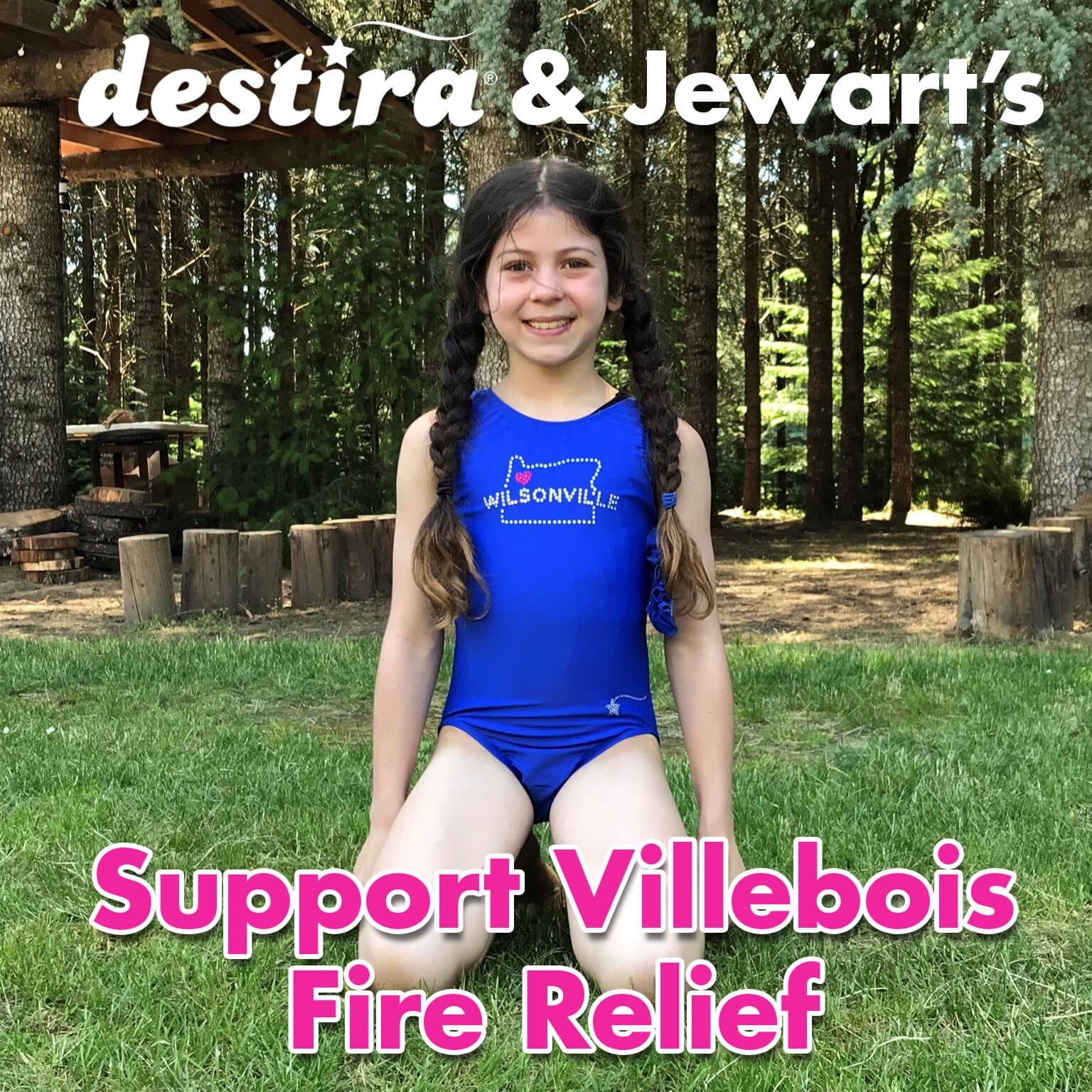 Destira Donates & Jewart's: Funds for Villebois Fire Relief