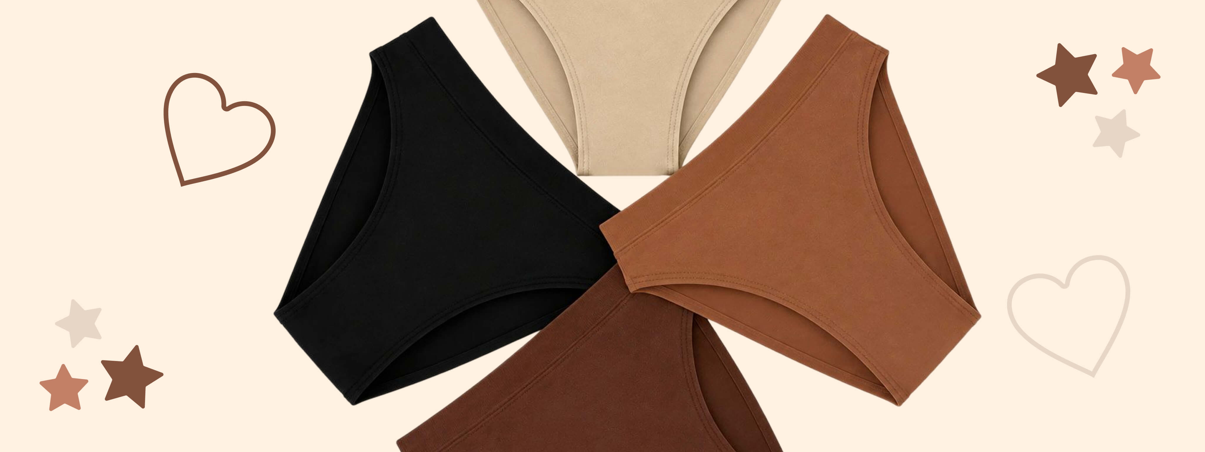 Shades of Destira briefs for girls, 2026
