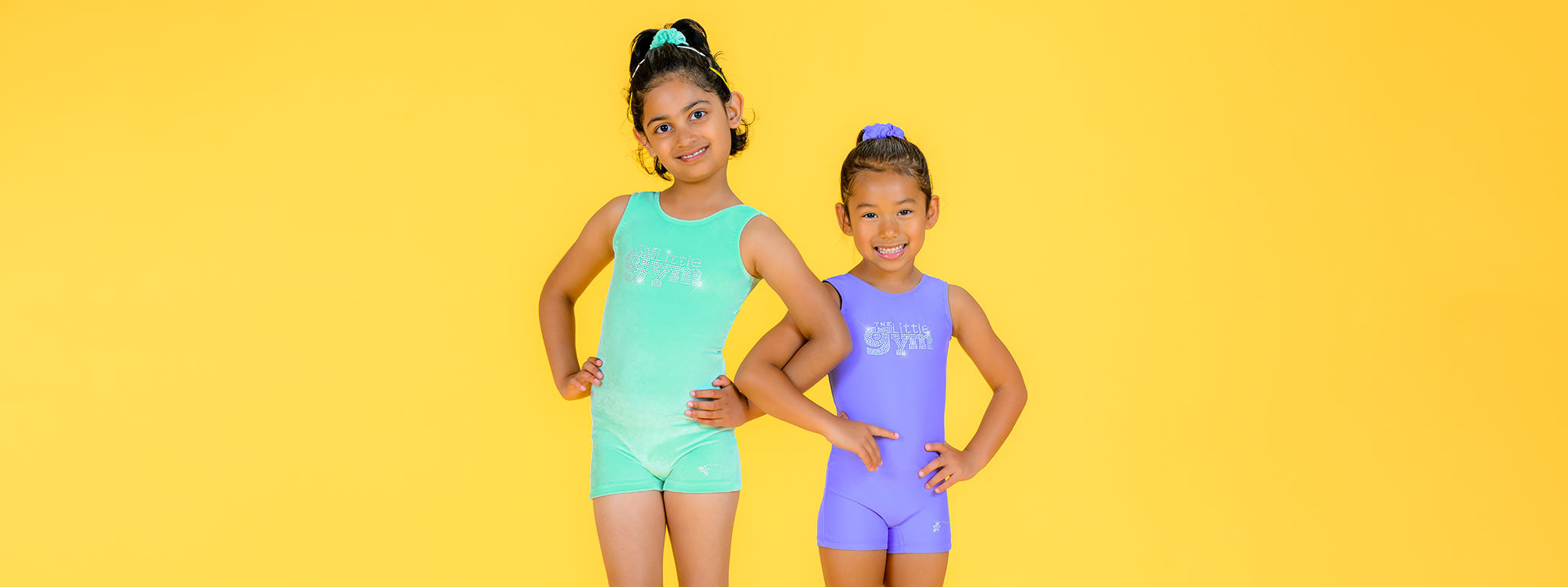 The Little Gym® exclusive unitards for gymnasts by Destira, 2025