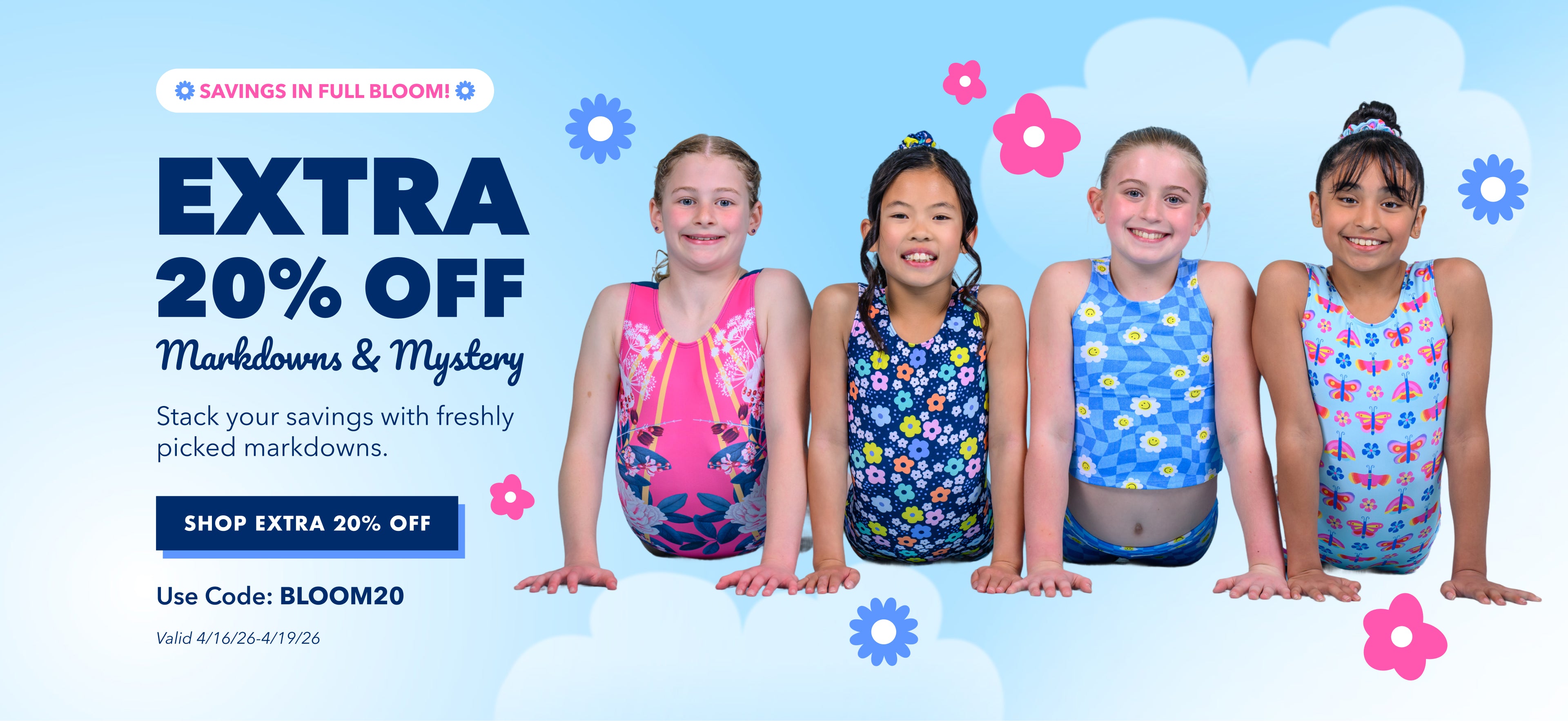 Spring 20% off Markdown and Mystery Sale