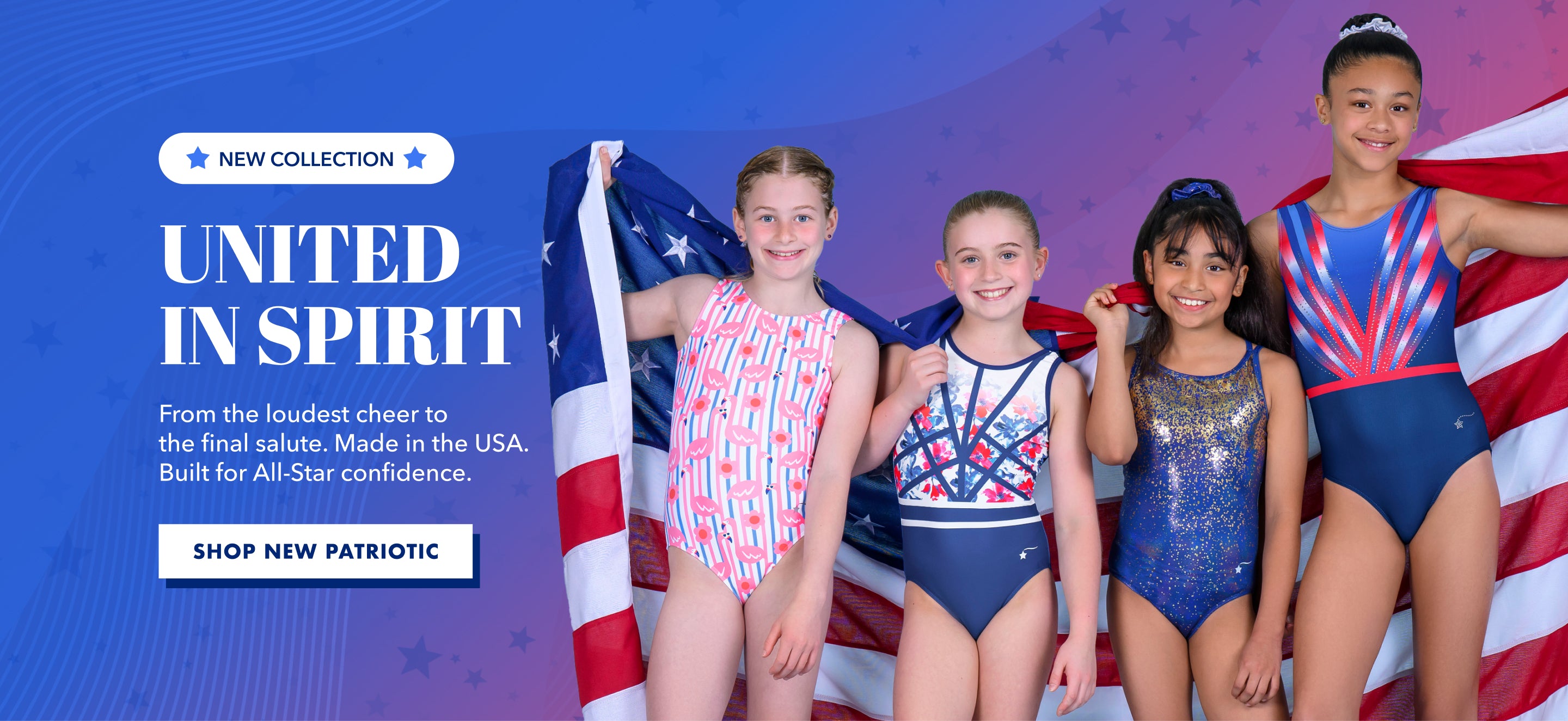 USA Patriotic Gym Leo Styles made by Destira, 2026