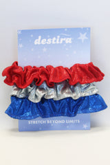 Patriotic Scrunchie 3-Pack