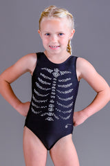 Crystal Ribcage Leotard