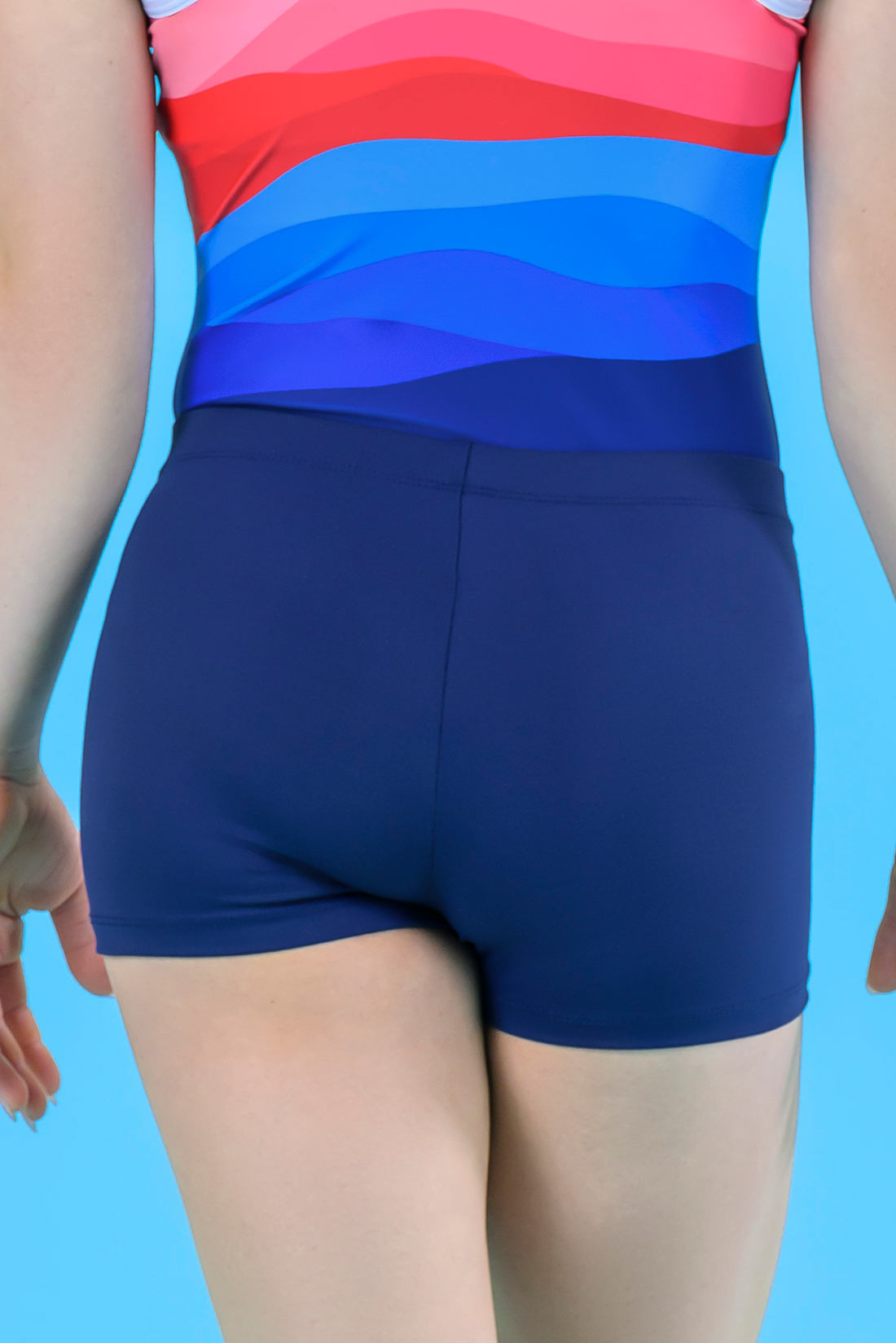 Navy shorts for gymnastics, Destira, 2024