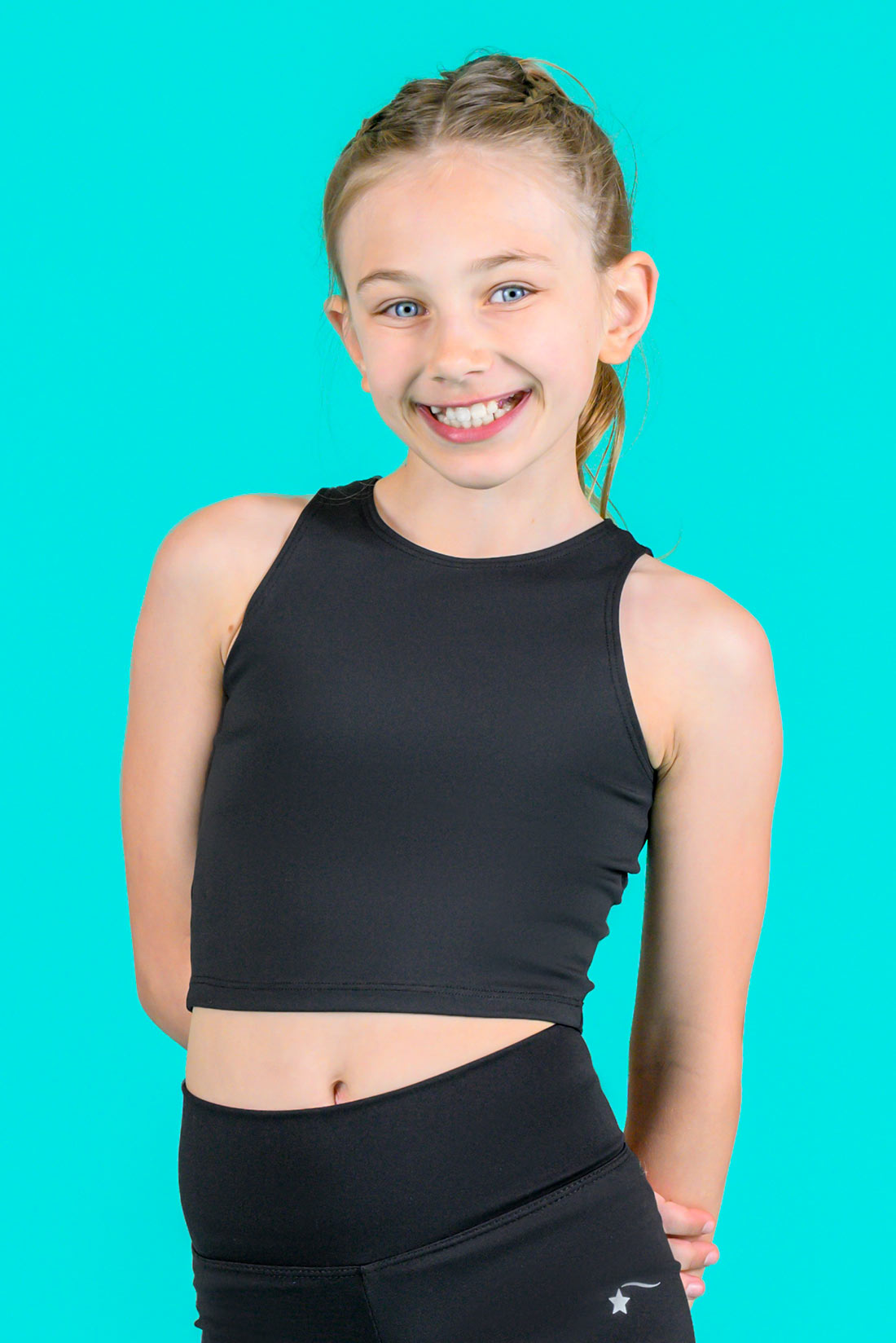 Girl's tank top for gymnastics, dance, and more by Destira, 2024