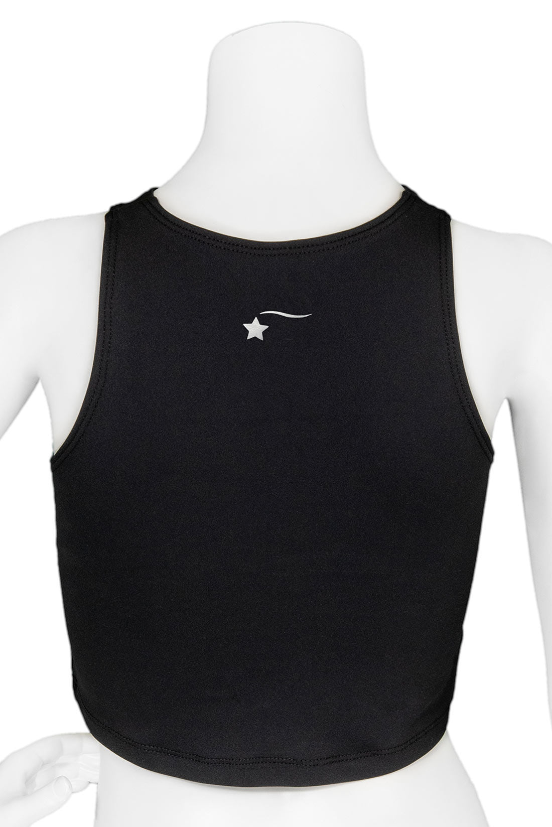 Black tank top for sports by Destira, 2024