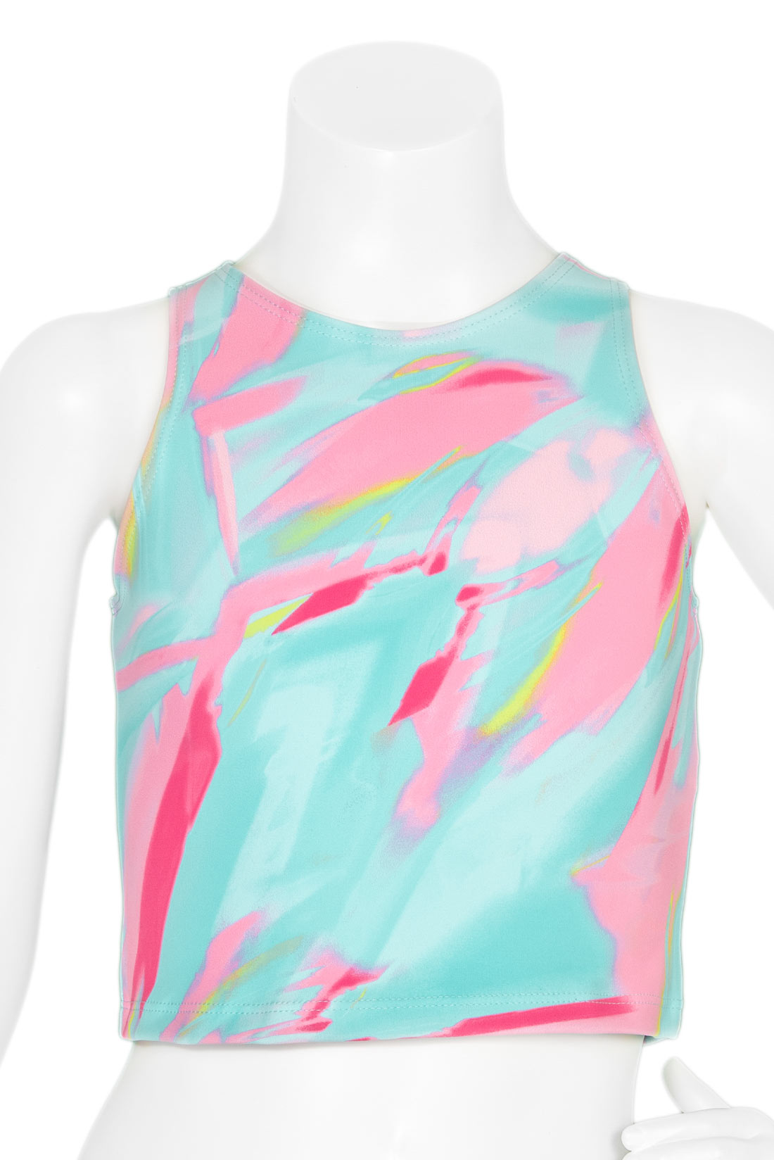 Blue and pink tank top for sports by Destira, 2024