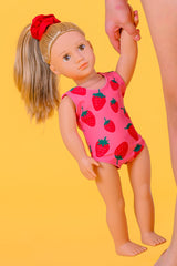 Strawberry Fields Doll Size Leotard