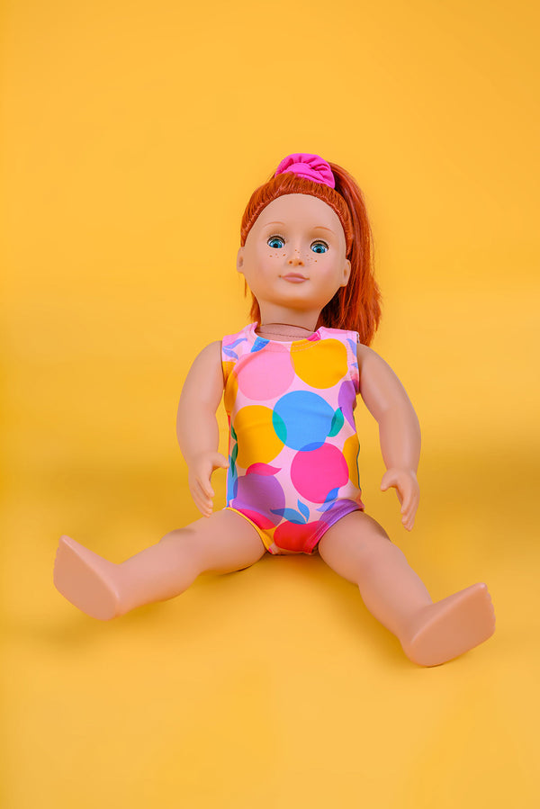 Just Peachy Doll Size Leotard