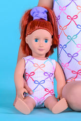 Take a Bow Doll Size Leotard