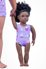 Pup Cakes Doll Size Leotard