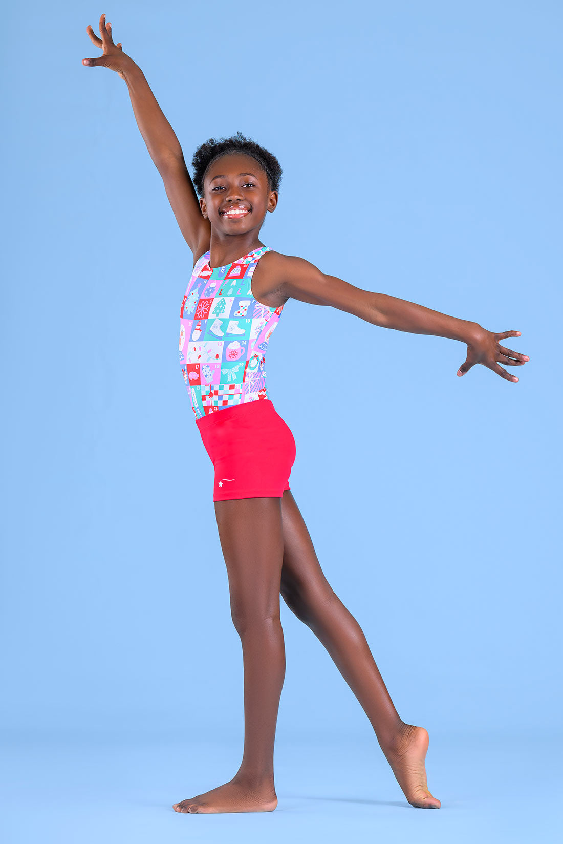 Advent calendar gymnastics outfit by Destira, 2025