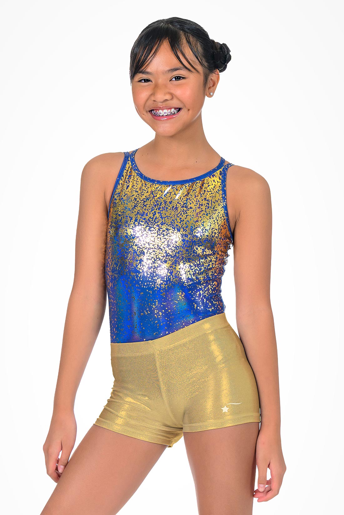 Shiny gymnastics outfit for winter by Destira, 2025