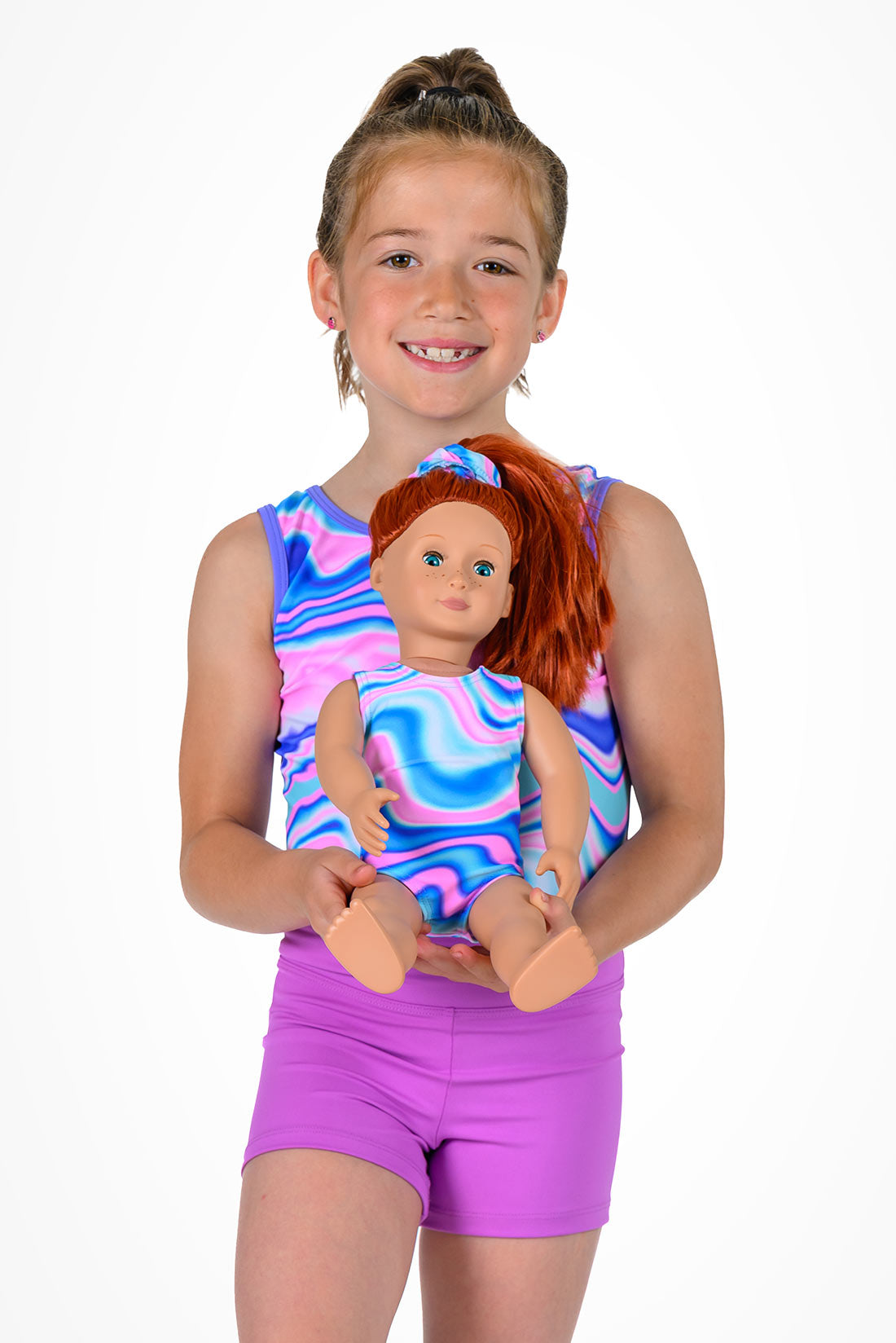 Sugar Swirl Multi-colored Doll Leotard, Destira 2025