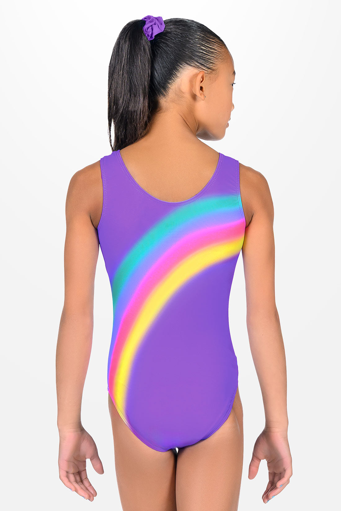Colorful leotard for gymnastics class by Destira, 2025