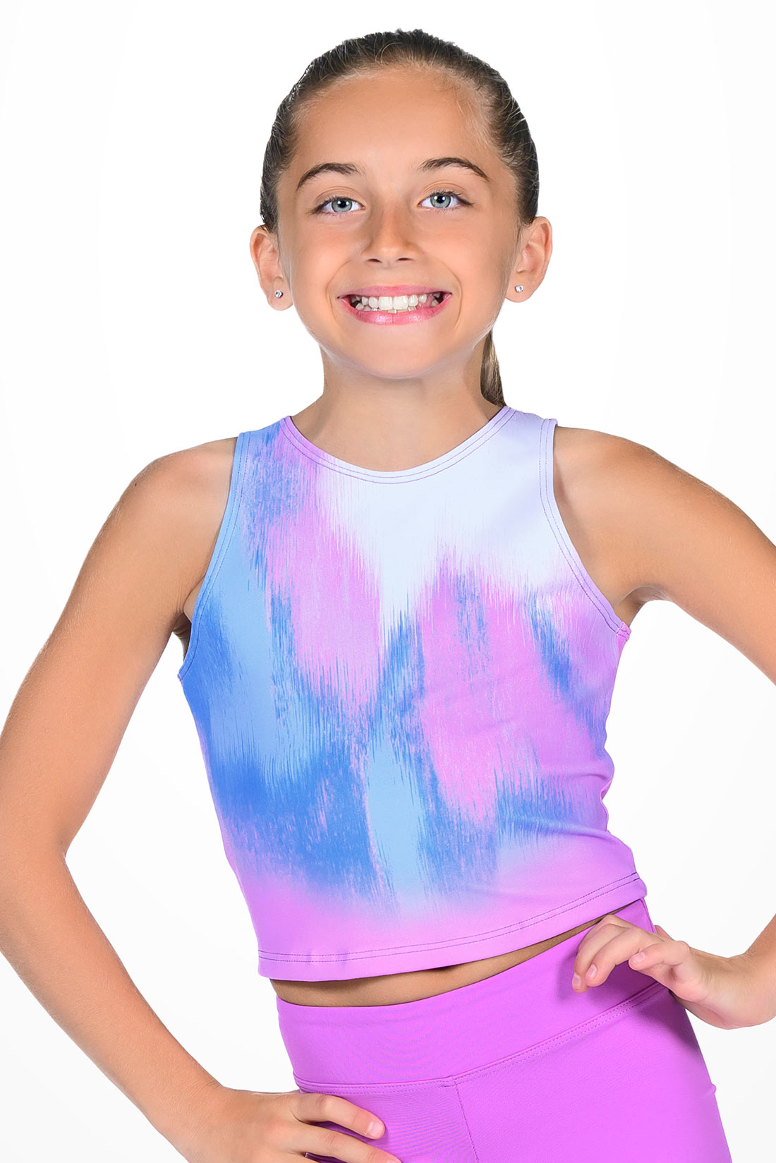 Blue and purple athletic tankby Destira, 2025