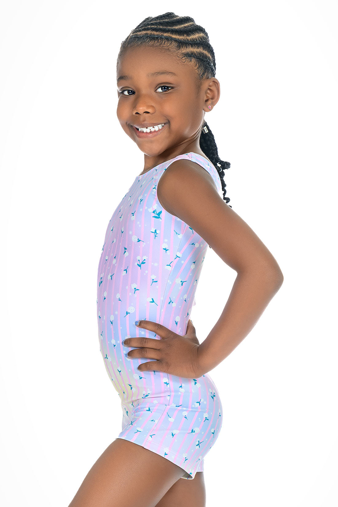 Sweet gymnatics unitard with flowers by Destira, 2026