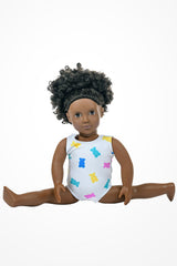Beary Neon Doll Size Leotard