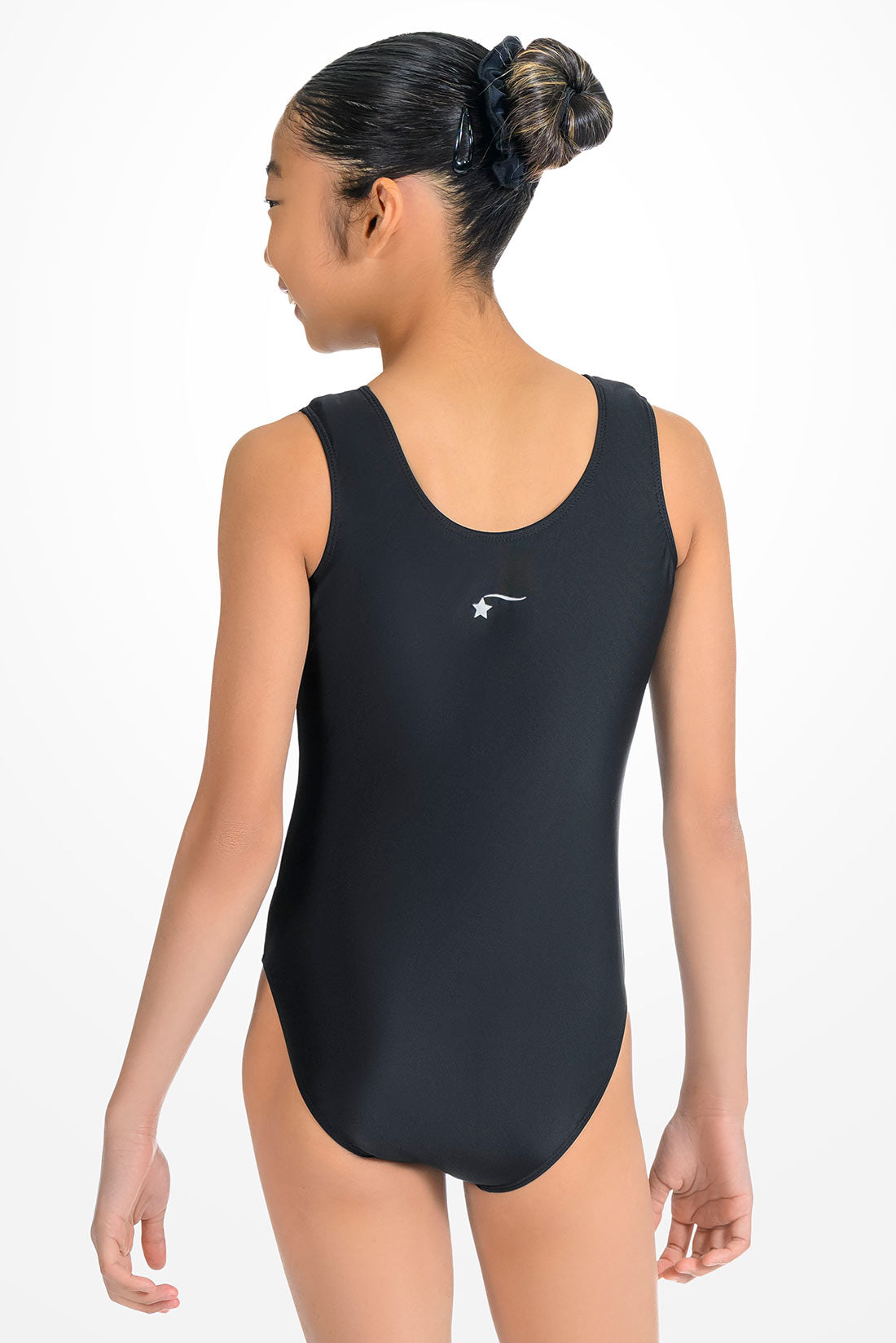 Spooky Things Halloween gymnastics leotard for girls by Destira - back view