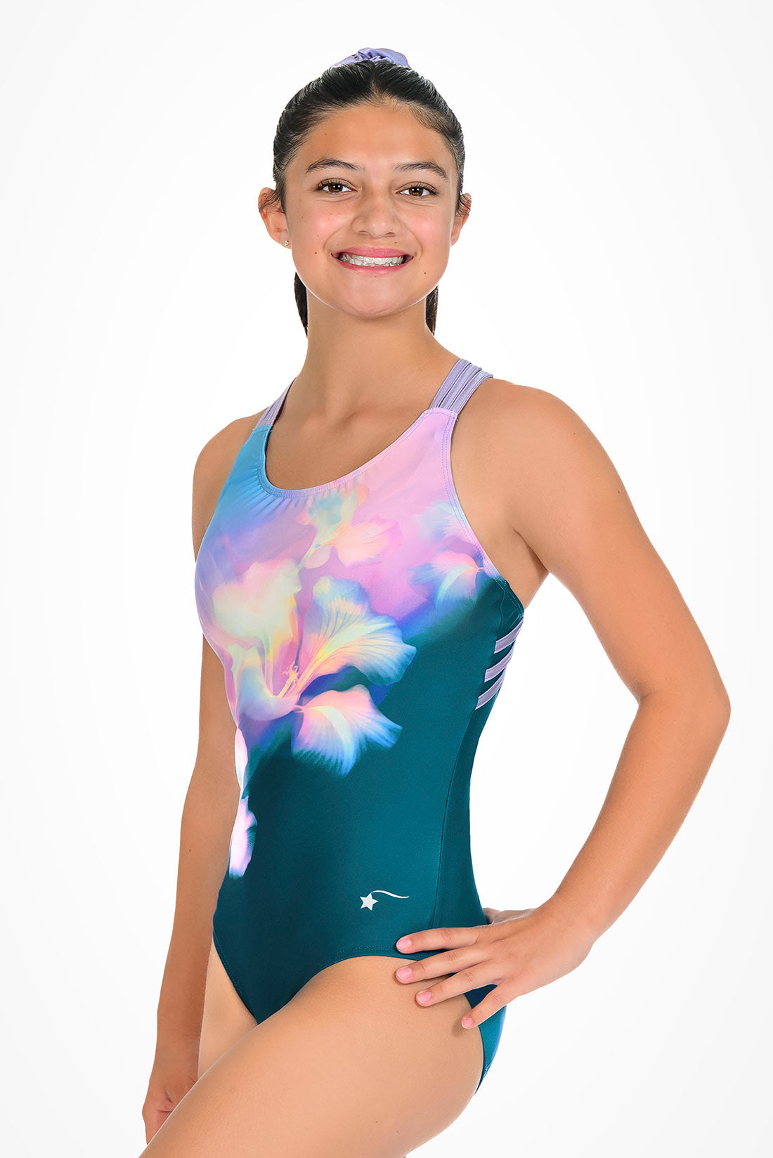 Mirage inspired strappy workout leotard by Destira, 2026