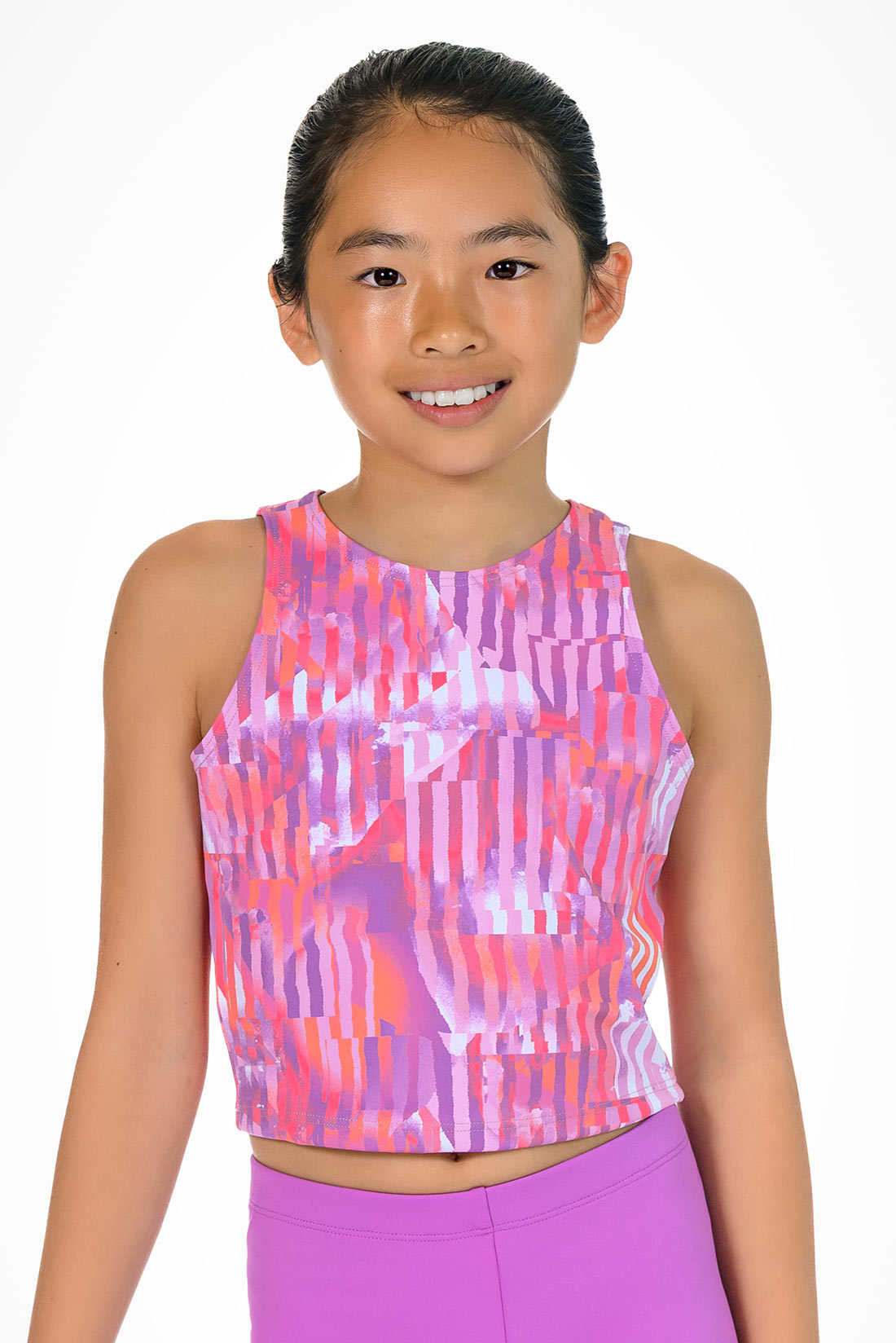 Colorful workout tank top for girls by Destira, 2026