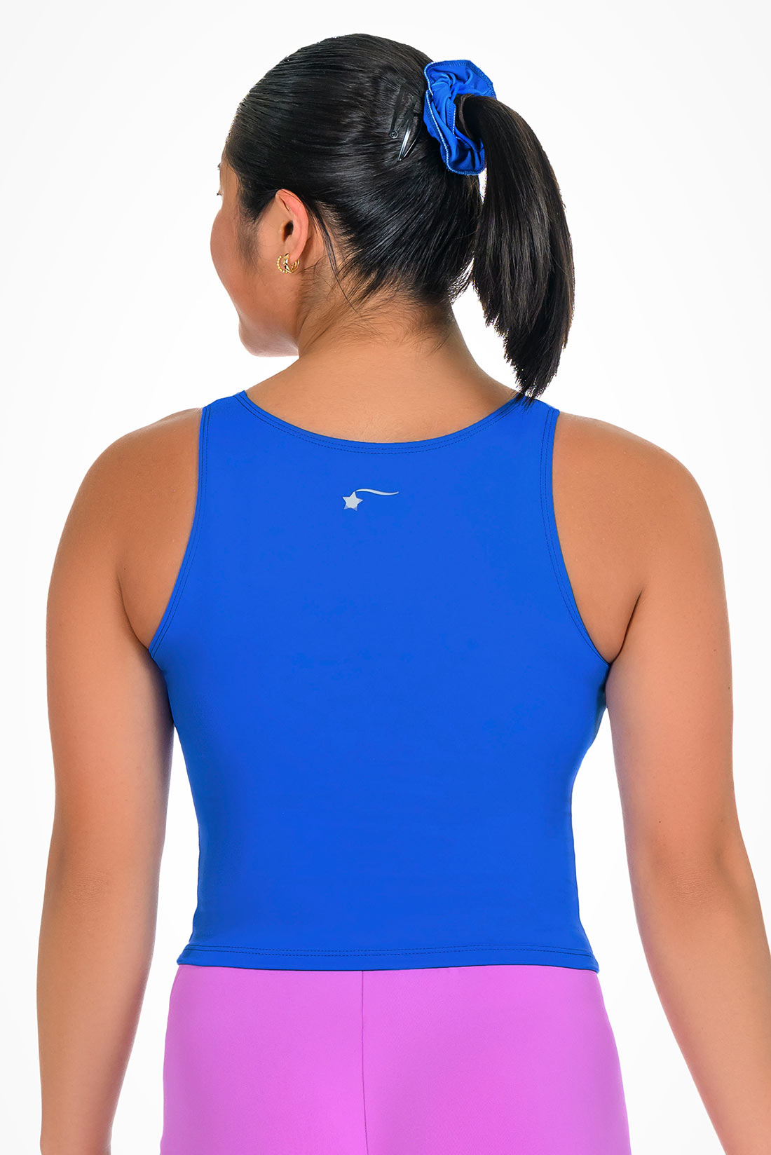 Blue tank top for workouts by Destira, 2026