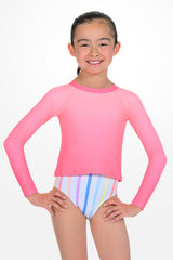 Peach Sorbet Rash Guard
