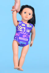 The Little Gym Tropical Treat Doll Size Leotard