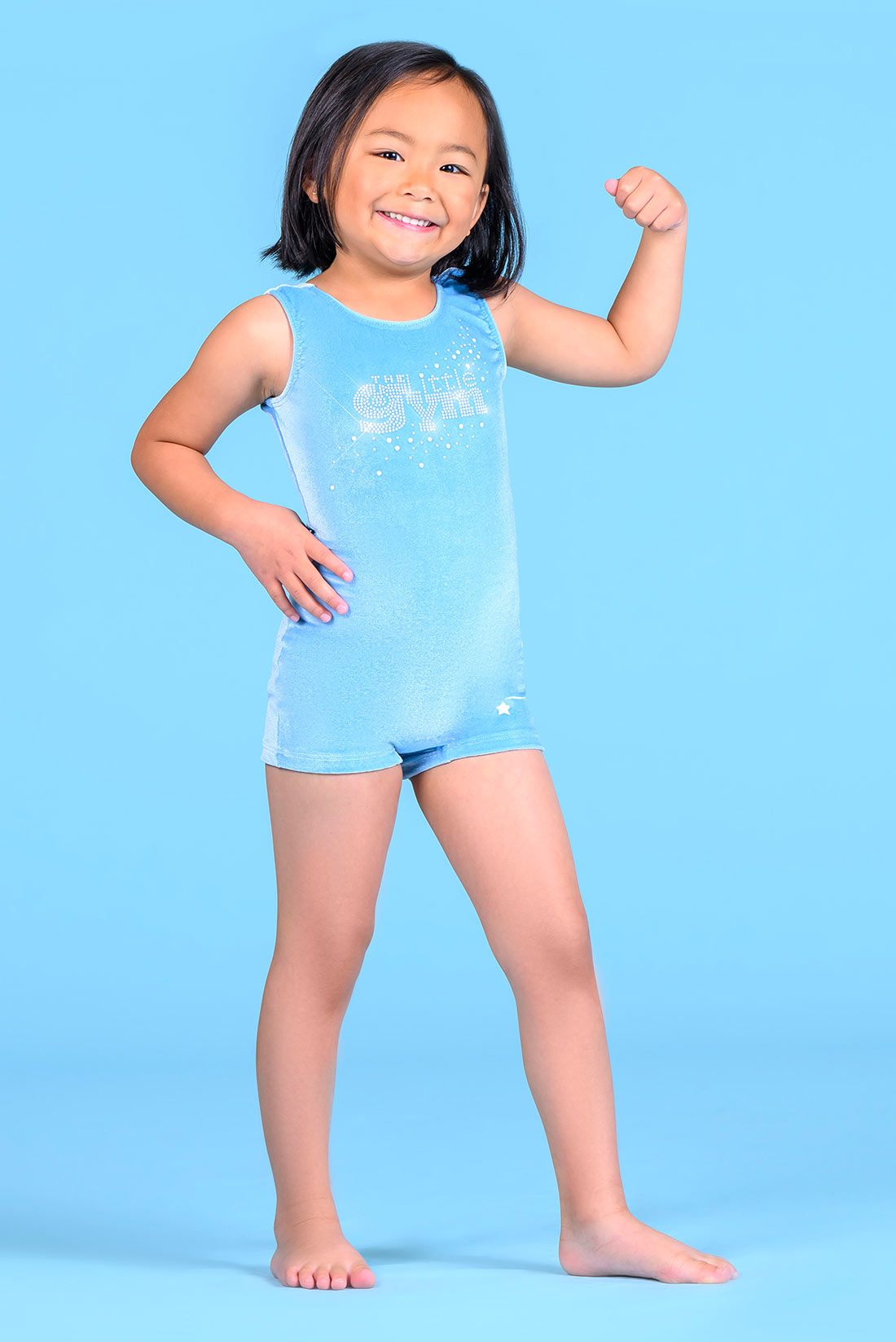 Sparky unitard for The Little Gym goers by Destira, 2026