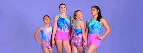 Opalite gymnastics sports gear for girls