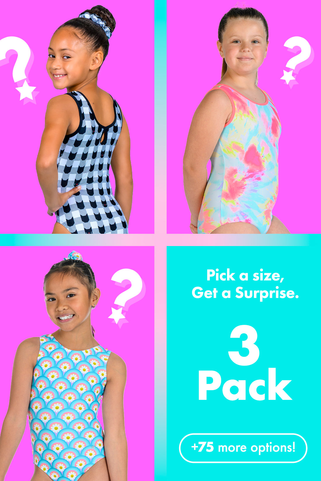 3 mystery leotards for sale by Destira, 2026