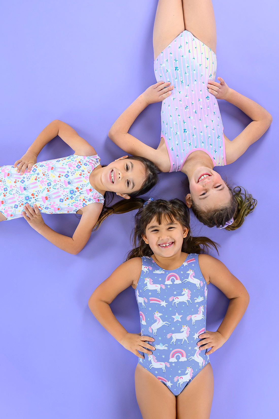 Cute springtime practice leotards for girls in gymnastics by Destira, 2026