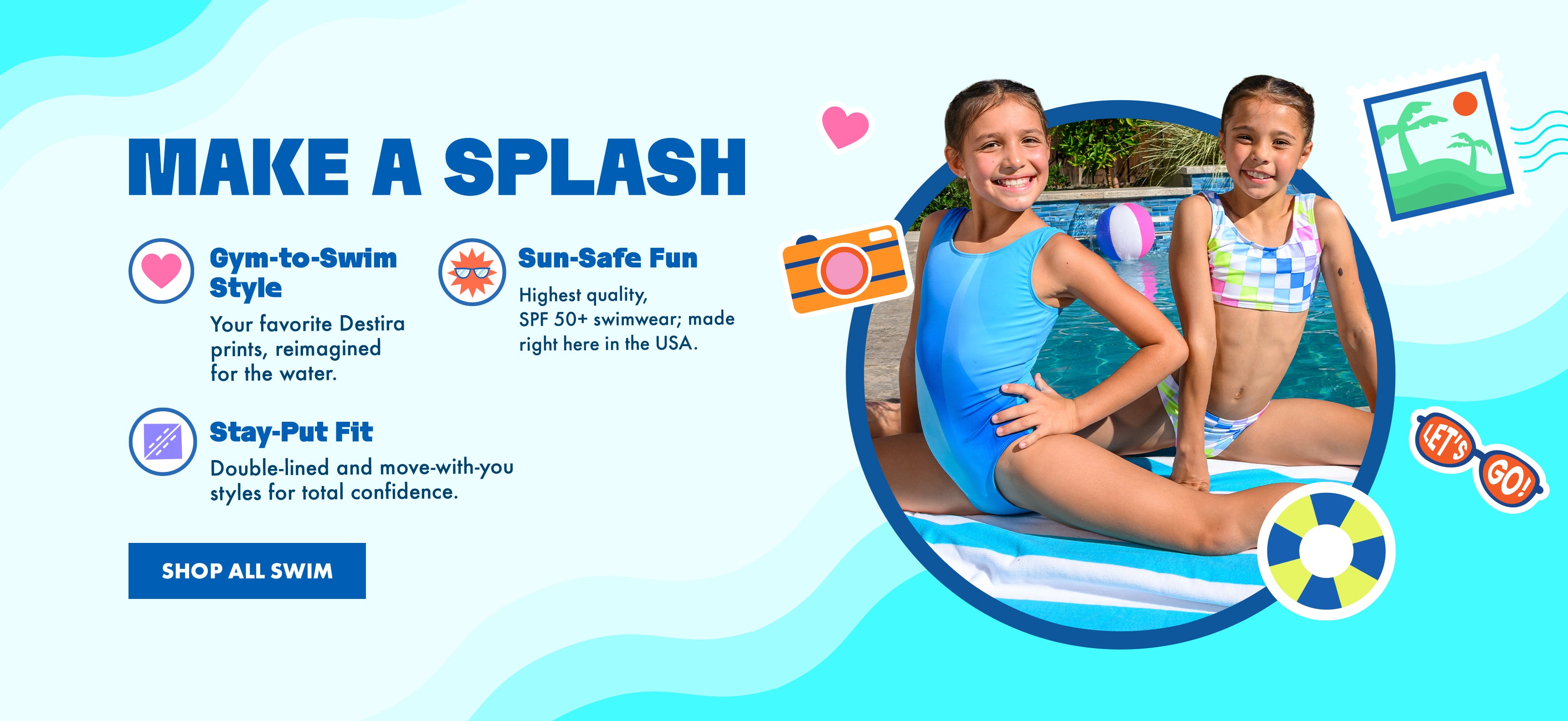 From Gym to Swim. Make a Splash in Destira's new Swimwear for Summer, 2026