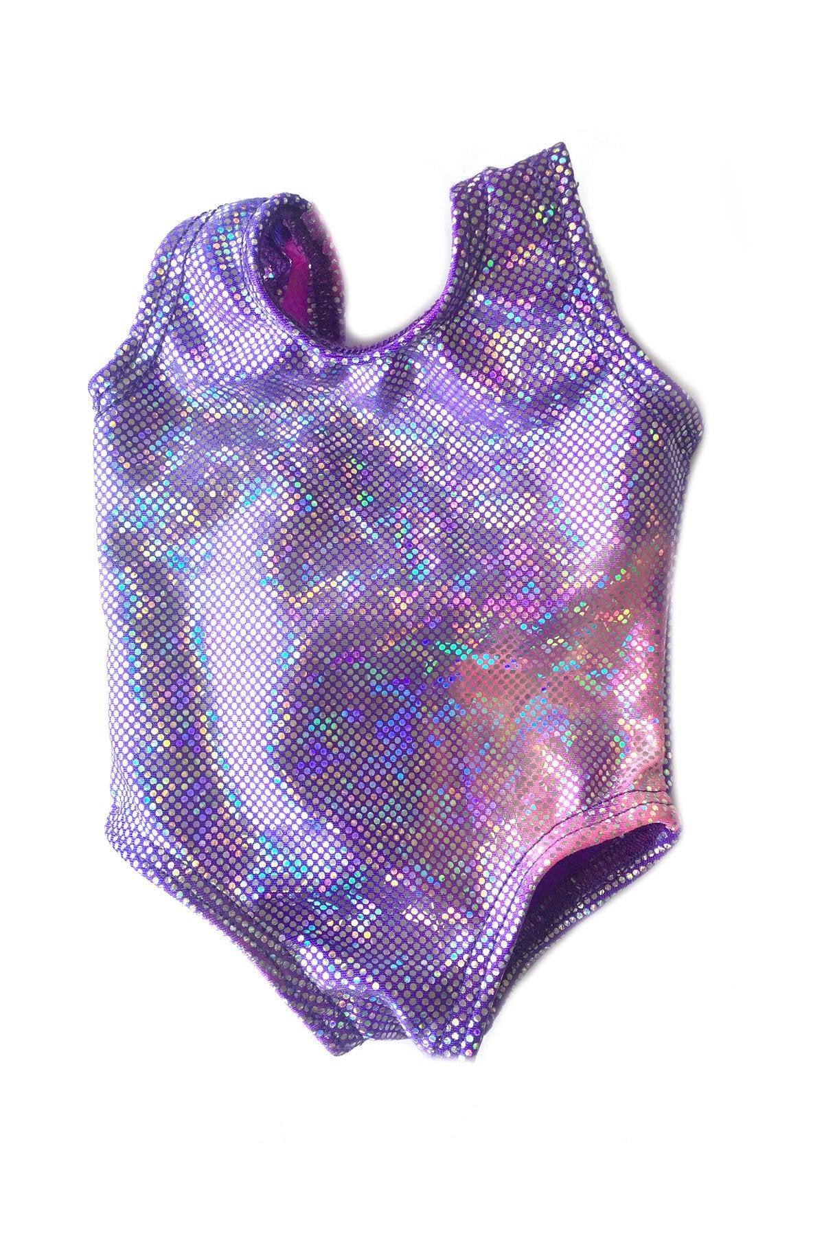 Sparkly putple doll leotard by Destira, 2024