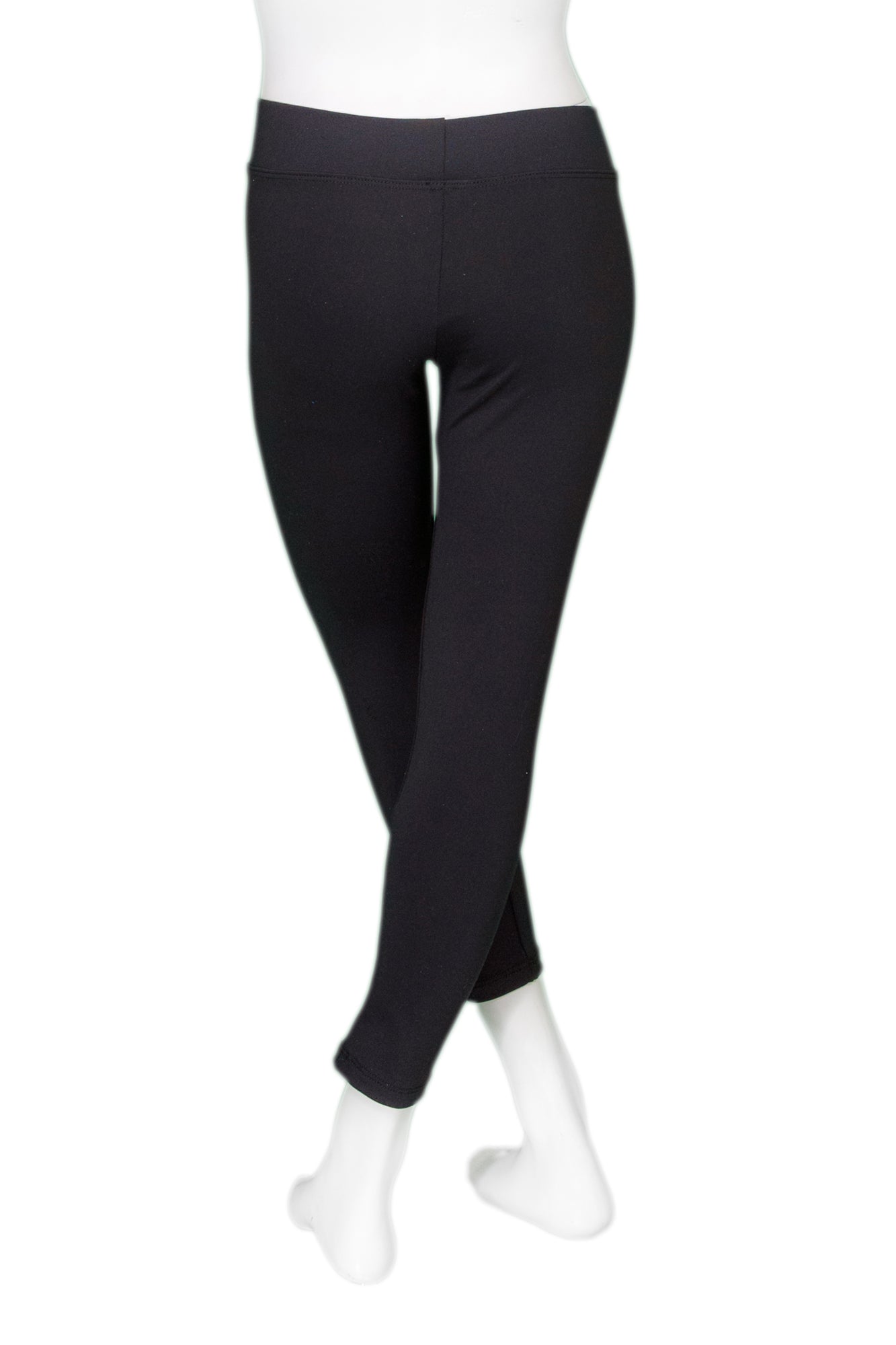 Plain black leggings for girls and women, Destira, 2023