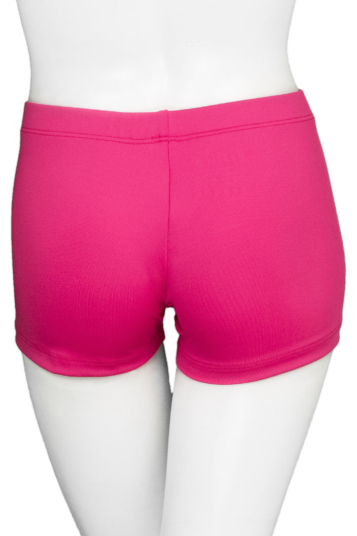 Pink compression shorts for gymnasts, Destira, 2023